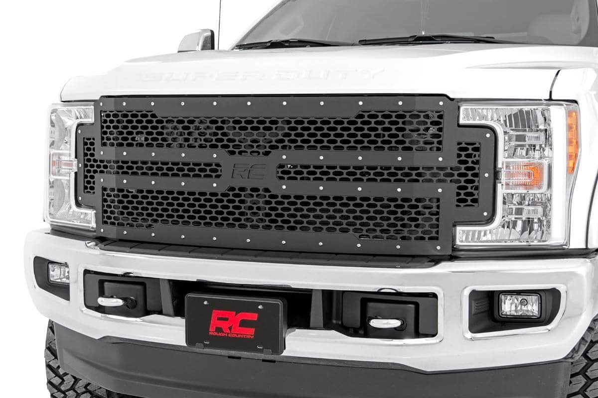 Mesh Grille Ford F-250/F-350 Super Duty 2WD/4WD (2017-2019) Rough Country