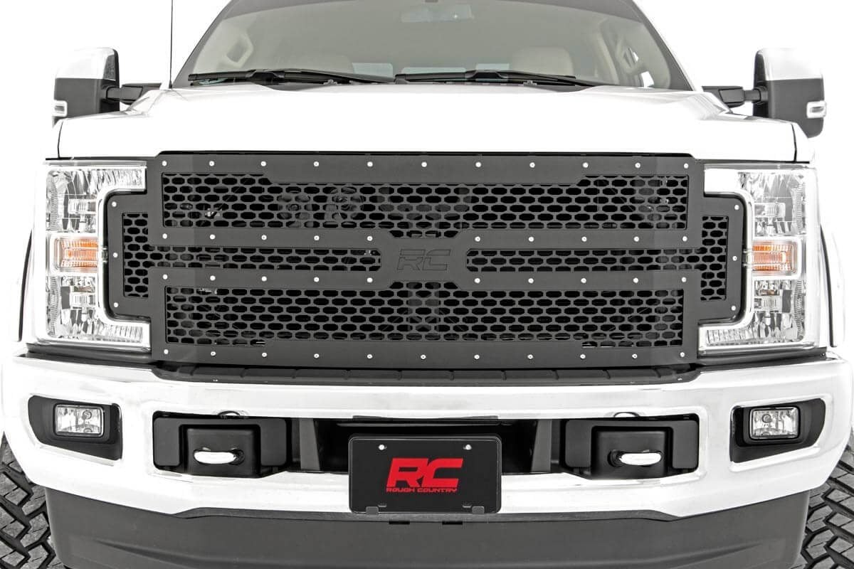 Mesh Grille Ford F-250/F-350 Super Duty 2WD/4WD (2017-2019) Rough Country