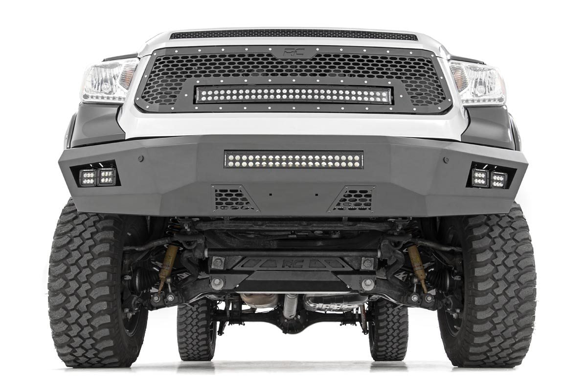 Mesh Grille 30 Inch Dual Row LED Black Toyota Tundra 2WD/4WD (2014-2017) Rough Country