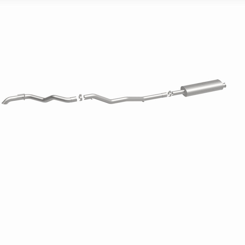 MagnaFlow 2020 Jeep Gladiator 2.5in Rock Crawler Series Single Rear Exit SS Cat-Back Exhaust w/o Tip