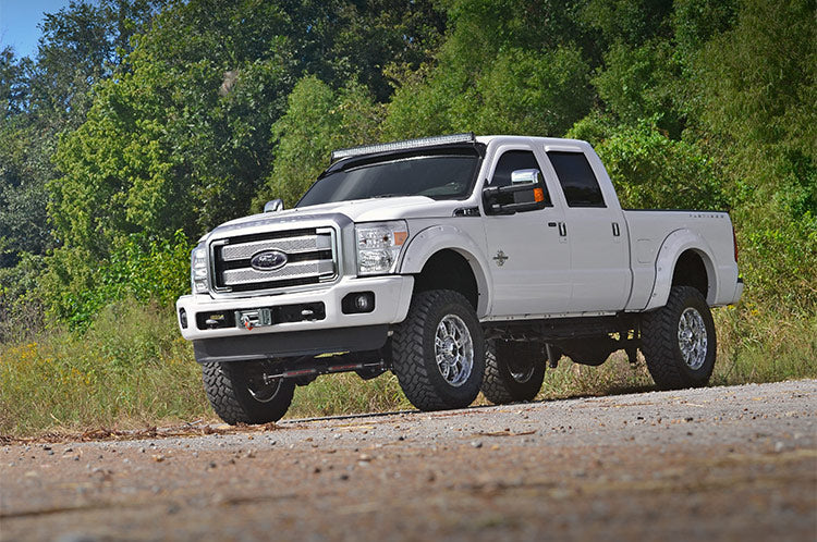 LED Light Mount Upper Windshield 54 Inch Curved Ford F-250/F-350 Super Duty (99-16) Rough Country