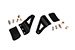 54 Inch Curved LED Light Bar Upper Windshield Mounts 07-13 PU/SUV Rough Country