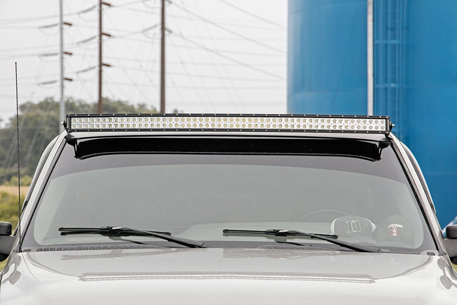 LED Light Mount Windshield 54 Inch Curved Silverado/Sierra 1500 Truck & SUV (99-06 & Classic) Rough Country