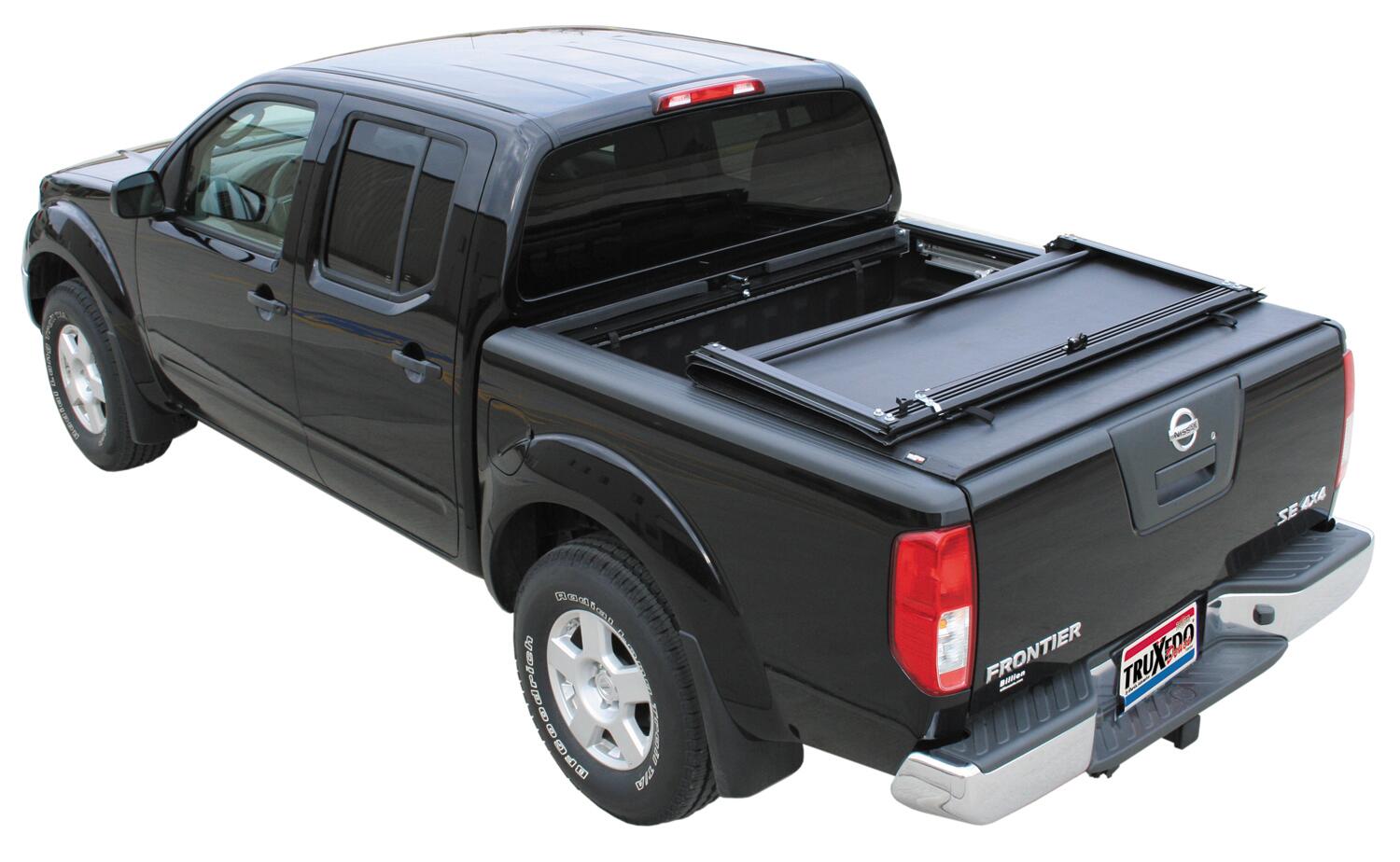 Deuce Tonneau Cover Black 2008-2015 Nissan Titan 7 Foot 3 Inch Bed Truxedo