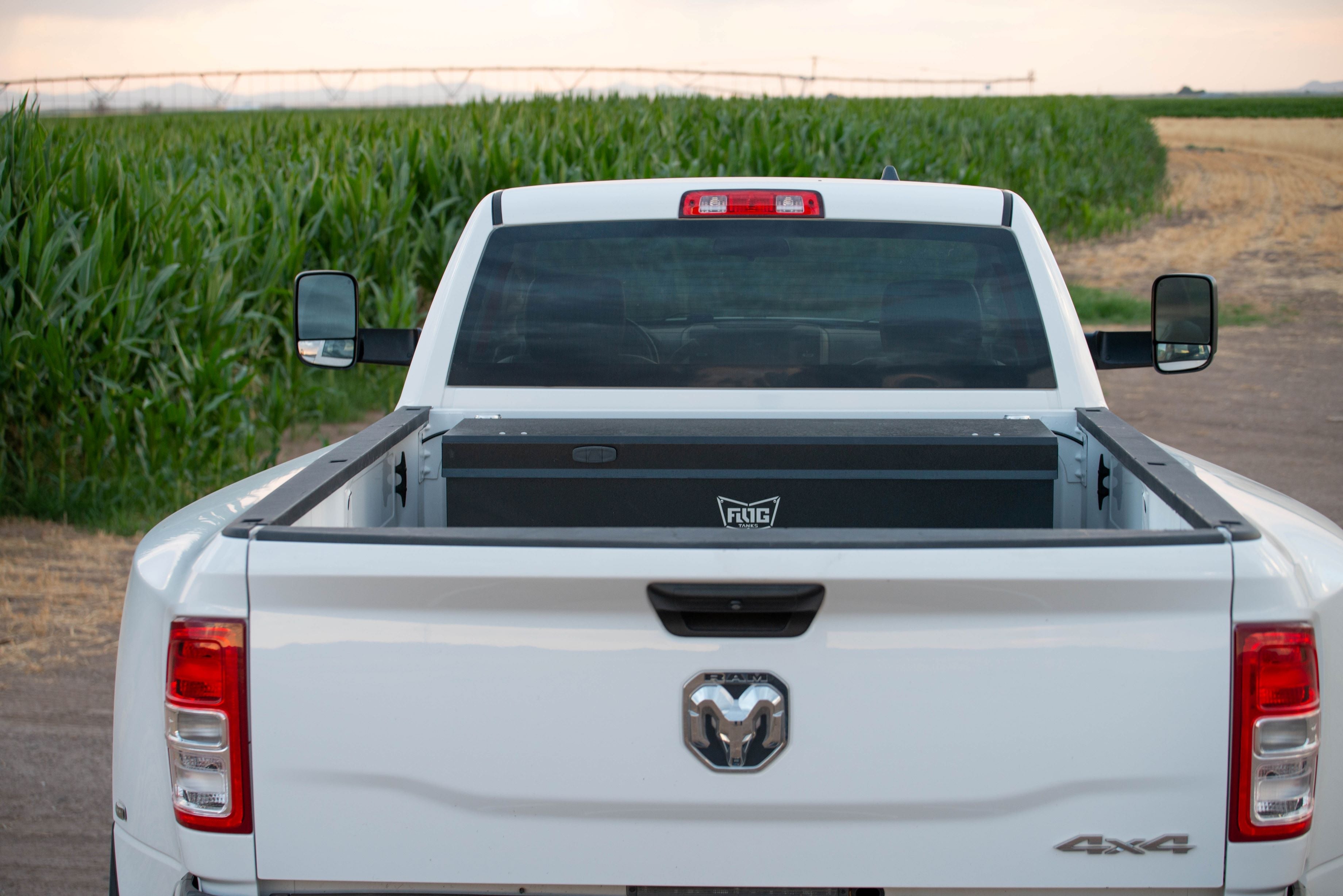 60 Gal. Dual Cell Fuel Transfer Tank With Toolbox