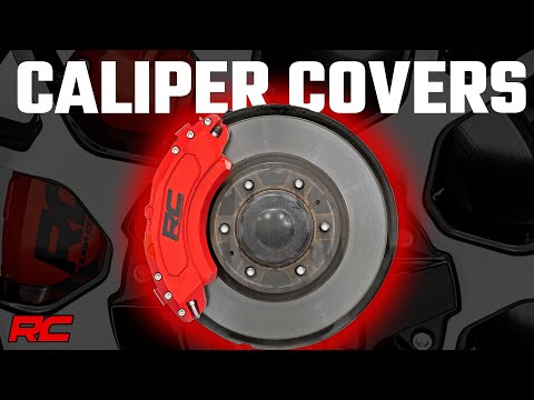 Caliper Cover Red Toyota Tacoma 2WD/4WD (05-23) Rough Country