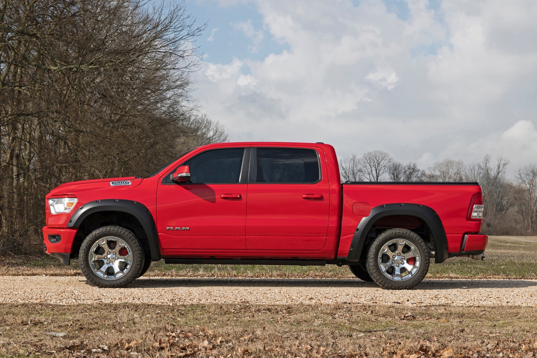 Caliper Covers Front and Rear Red Ram 1500 2WD/4WD (2019-2026) Rough Country