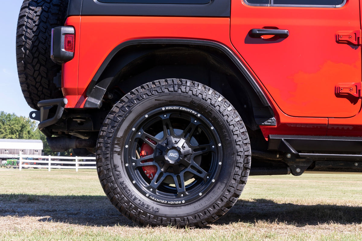 Caliper Covers Rear Red Sport Jeep Wrangler JL (18-25)/Wrangler Unlimited (18-25) Rough Country
