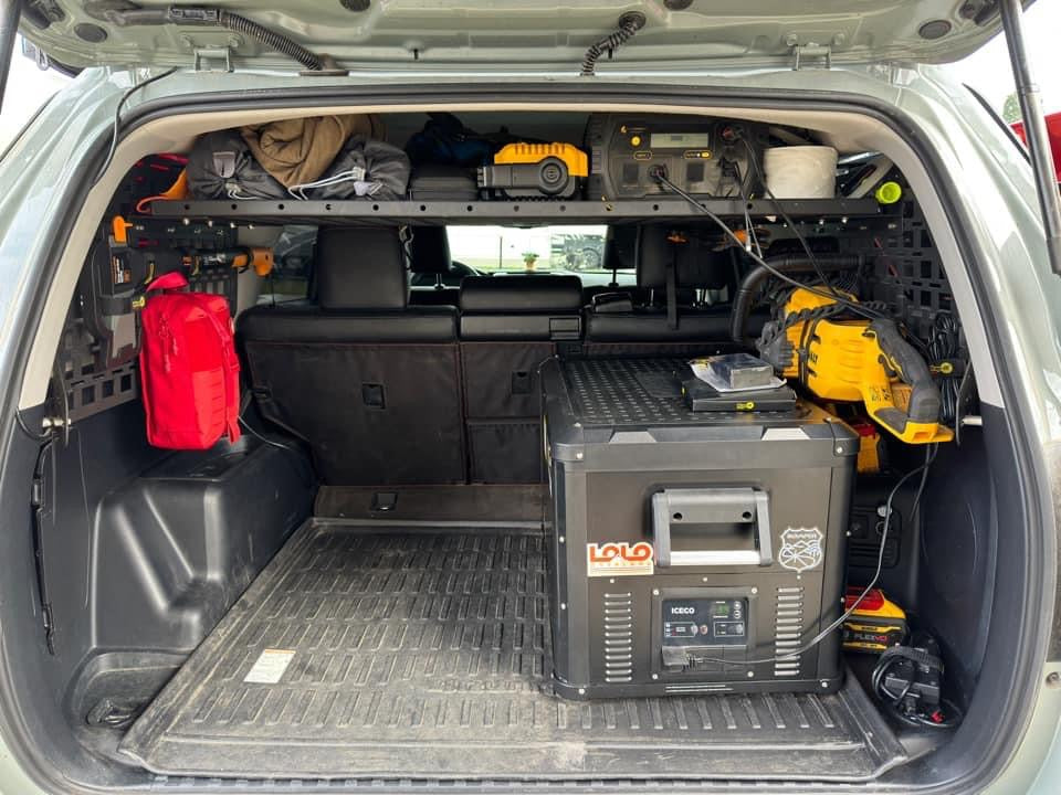 RADO MOLLE Cargo System - 4Runner Molle Panels and Shelf 5G