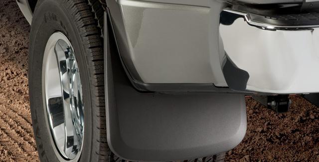 Husky Liners 2015 Ford F-150 w/ OE Fender Flares Mud Guards Black Front Mud Guards