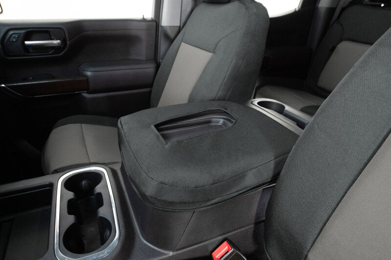 Covercraft 21-24 Dodge Durango Endura PrecisionFit Custom Front Row Seat Covers - Charcoal/Silver