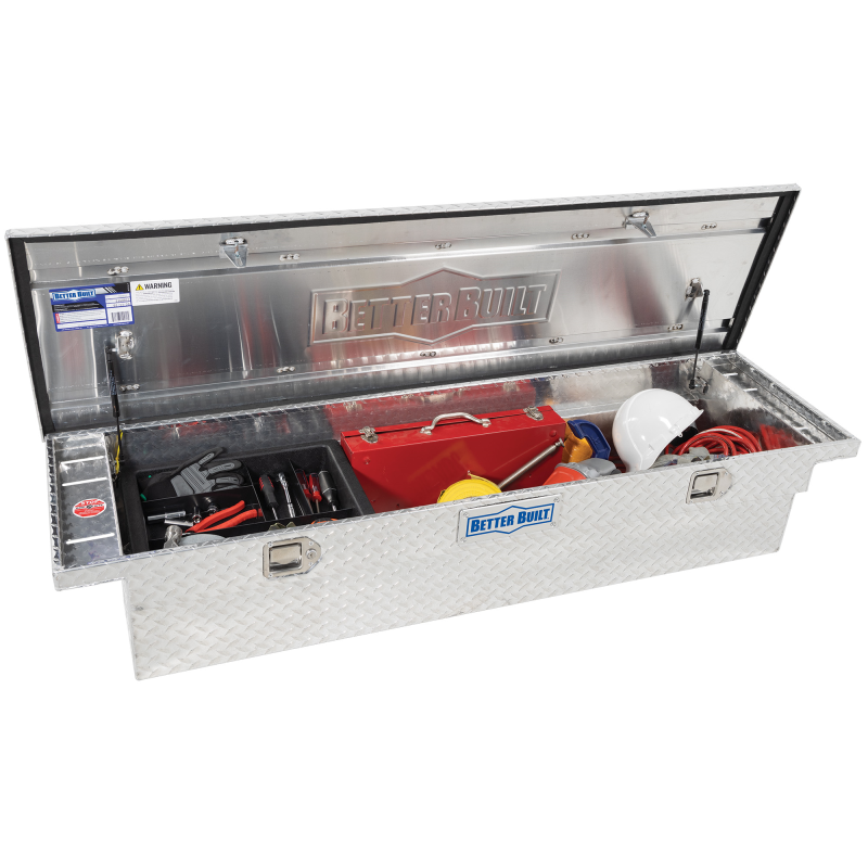 Better Built 69" Aluminum Crown Series Low Profile Crossover Tool Box Model 73010911