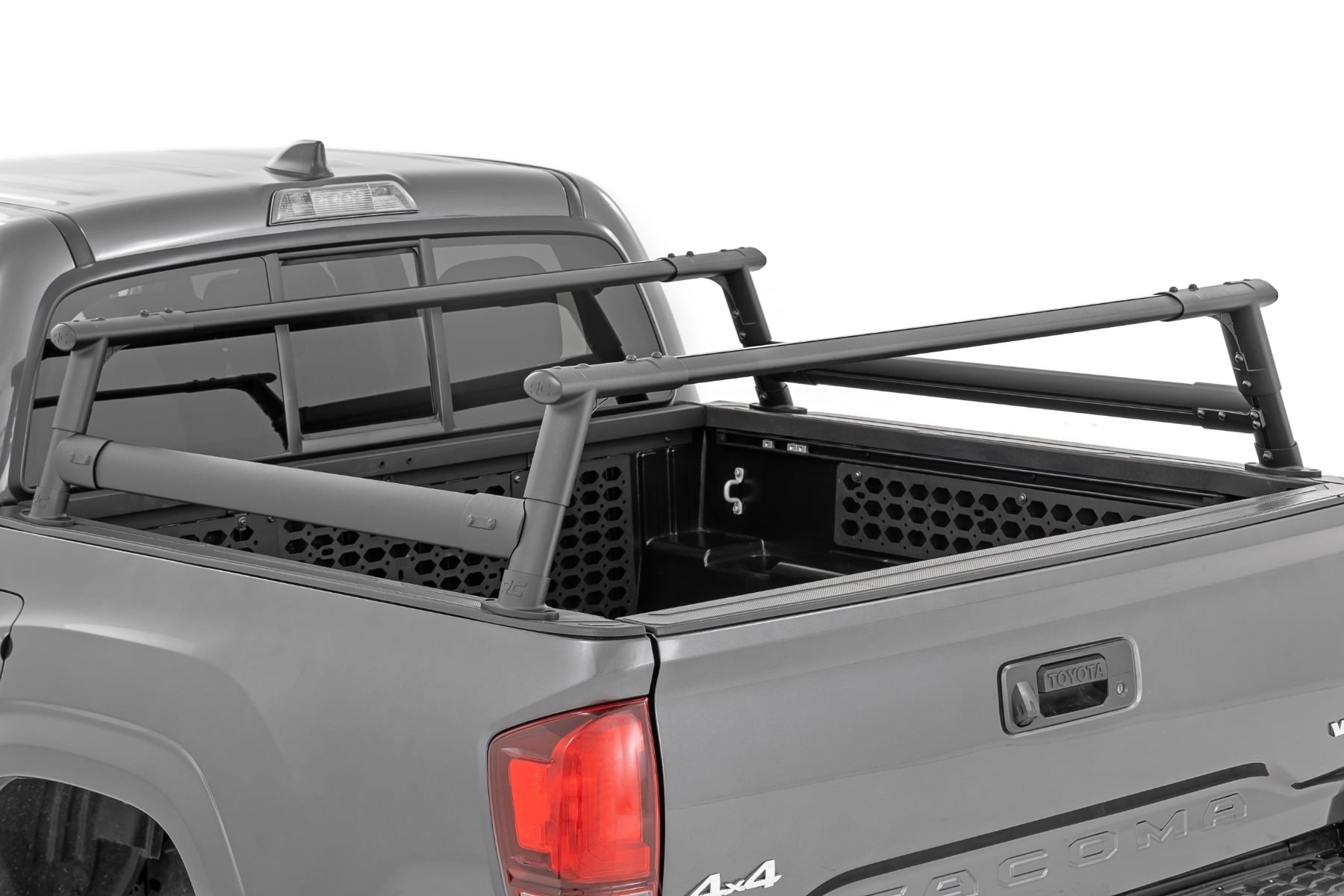 Bed Rack Half Rack Aluminum Toyota Tacoma 2WD/4WD (2005-2023) Rough Country