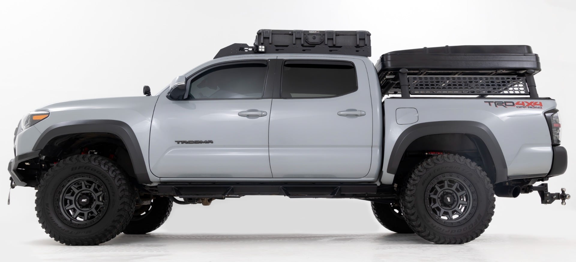 Bed Rack Half Rack Aluminum Toyota Tacoma 2WD/4WD (2005-2023) Rough Country