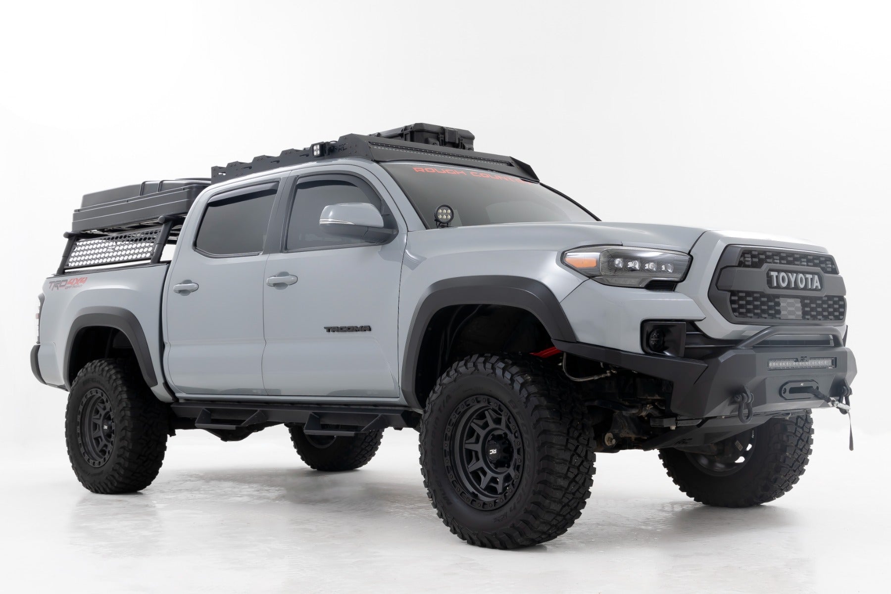 Bed Rack Half Rack Aluminum Toyota Tacoma 2WD/4WD (2005-2023) Rough Country