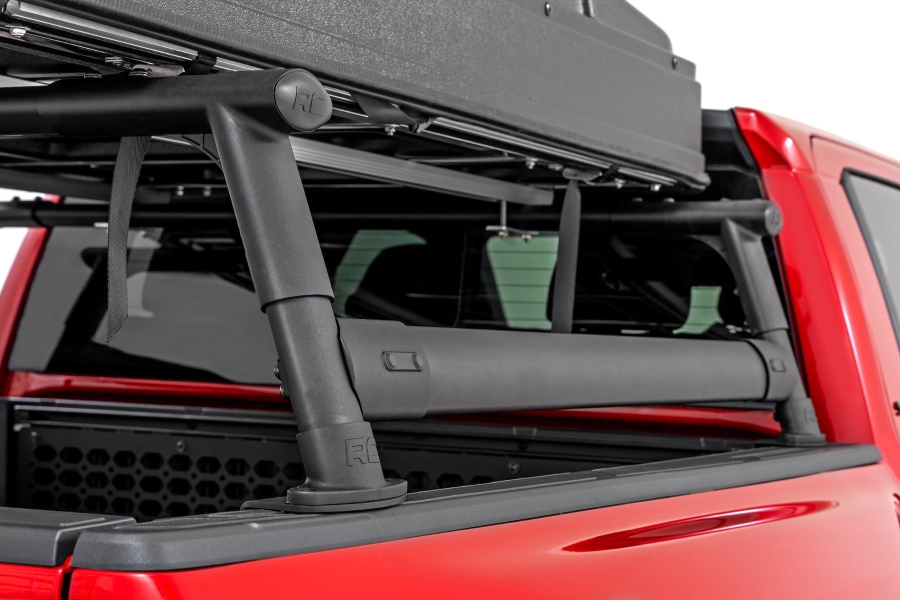 Bed Rack Half Rack Aluminum Toyota Tacoma 2WD/4WD (2024-2026) Rough Country