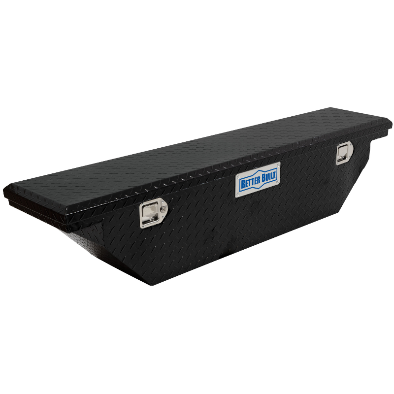 Better Built 61.5" Gloss Black Aluminum Narrow Low Profile Crossover Classic Wedge Tool Box Model 73210285
