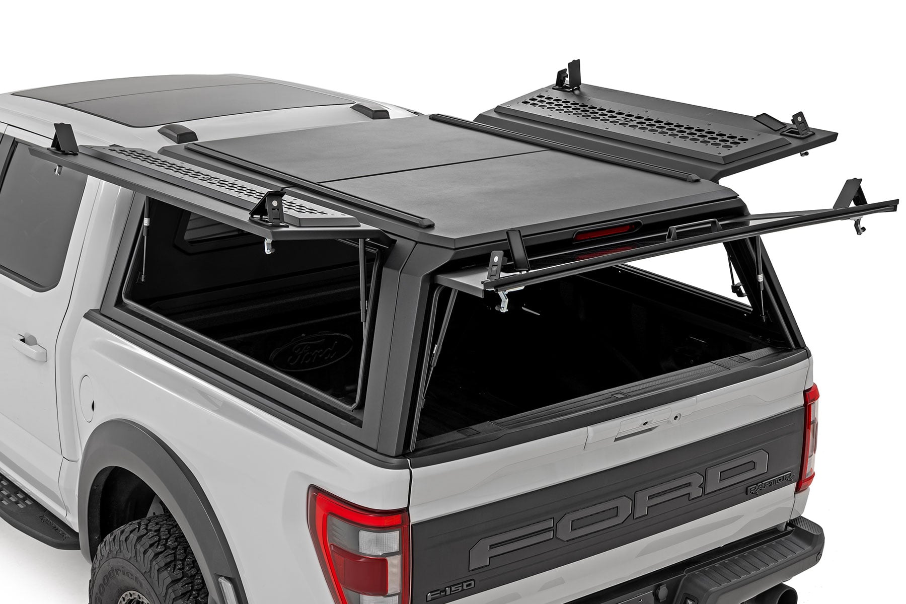 Truck Bed Cap Modular 5 Foot 7 Inch Bed Ford F-150 2WD/4WD (2021-2026) Rough Country