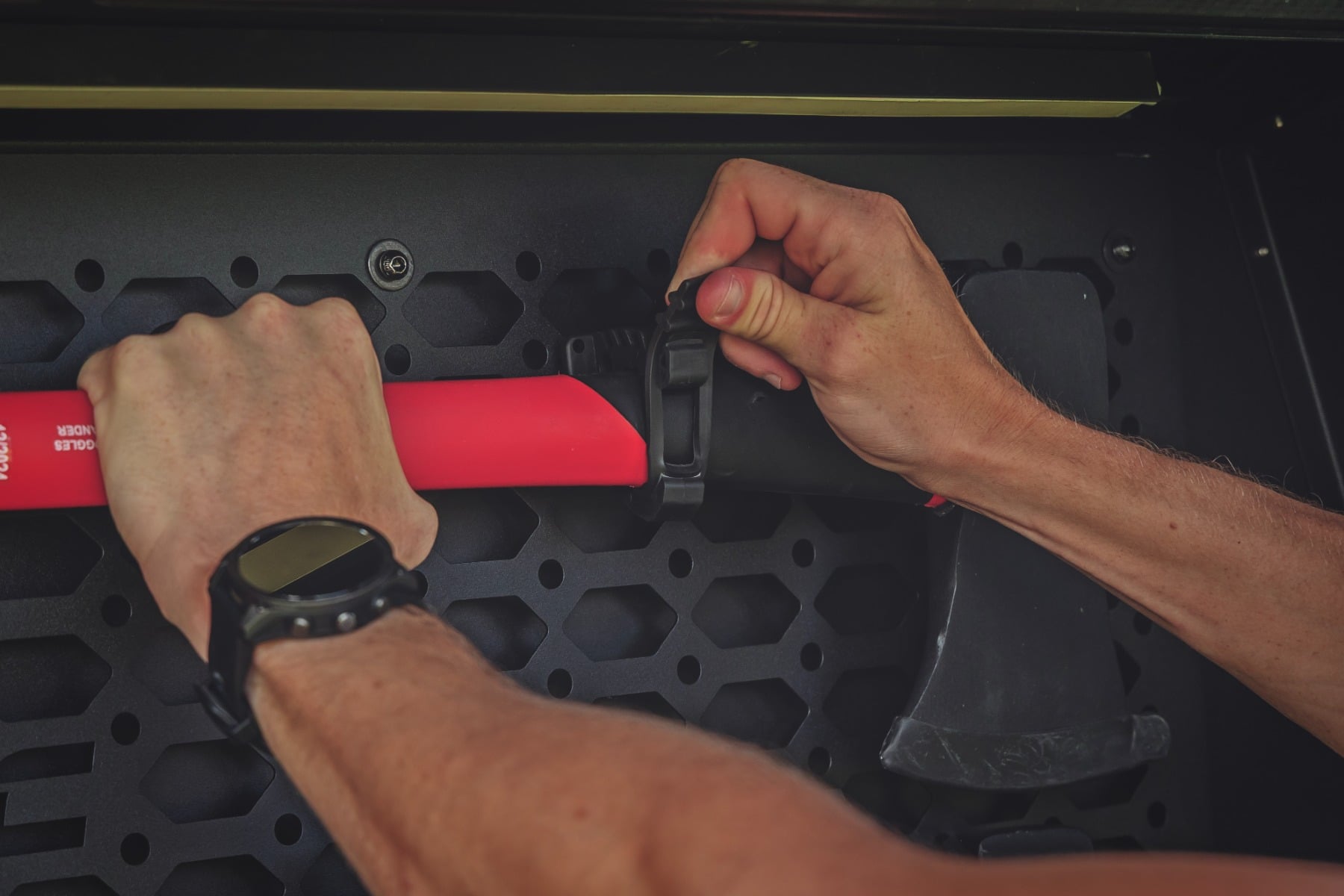 Bed Cap Molle Panel Side Storage Bin Drivers Side Jeep Gladiator JT (20-25) Rough Country
