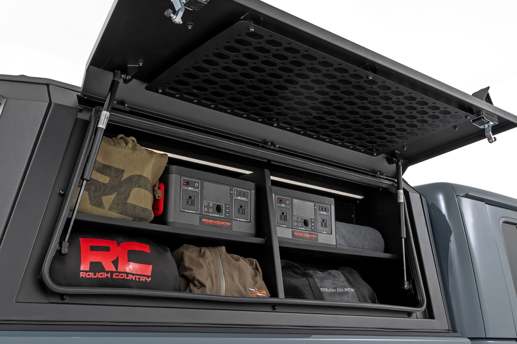 Bed Cap Side Shelf Storage Bin Passengers Side Jeep Gladiator JT (20-25) Rough Country