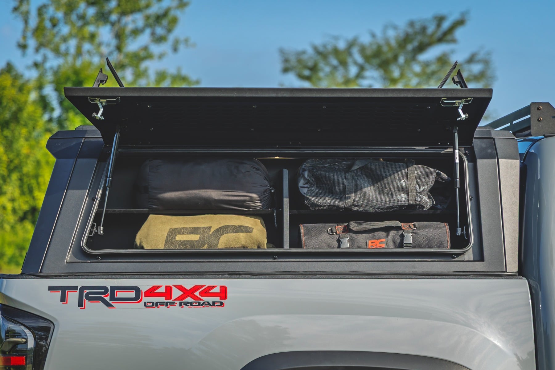 Bed Cap Side Shelf Storage Bin Passengers Side Toyota Tacoma (16-23) Rough Country