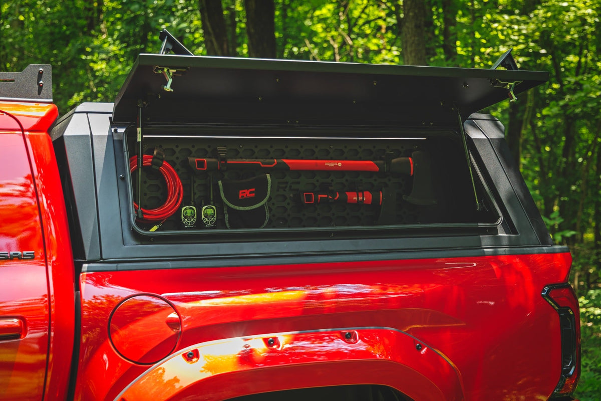 Bed Cap Molle Panel Side Storage Bin Drivers Side Toyota Tacoma (24-26) Rough Country