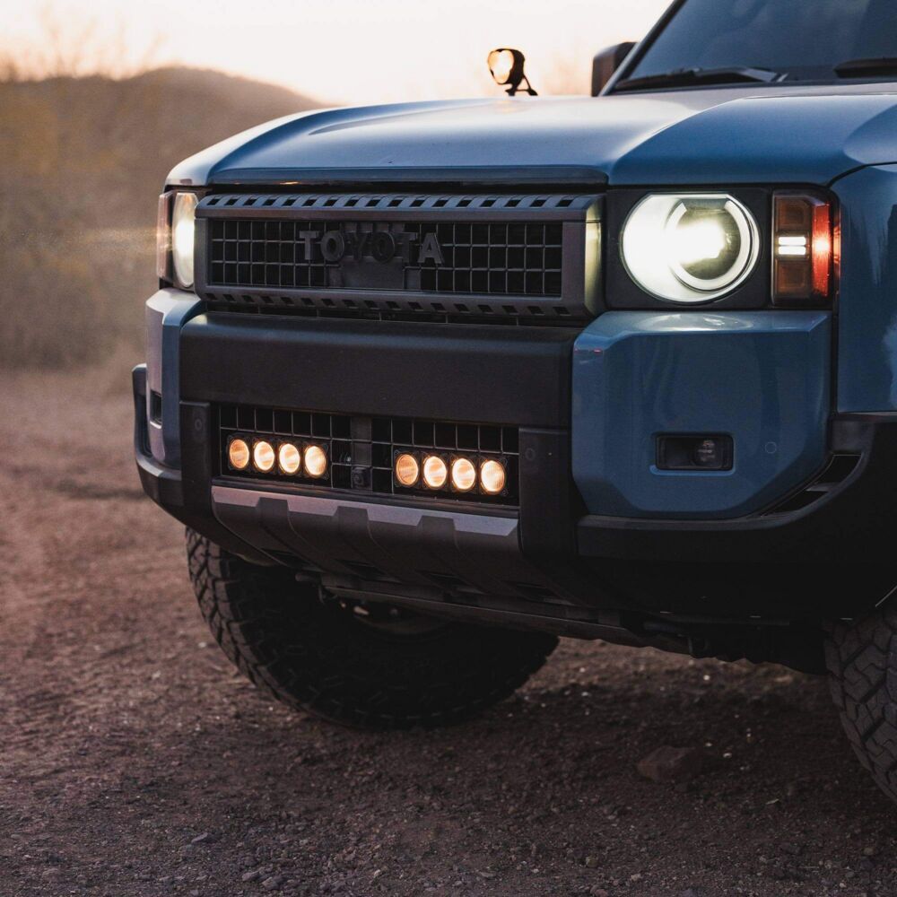 Dual Flex Era LED Light Bar Grille Mount (2024+ Toyota Land Cruiser) KC HiLiTES