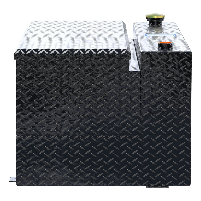 UWS Gloss Black 100-Gallon Combo Aluminum Transfer Tank Model TT-100-CB-B