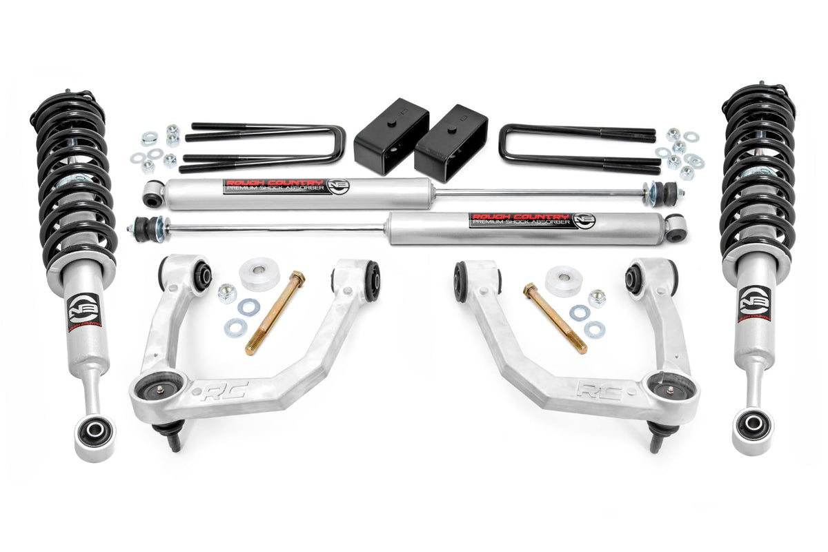 3.5 Inch Lift Kit UCA N3 Struts Toyota Tacoma 2WD/4WD (2005-2023) Rough Country