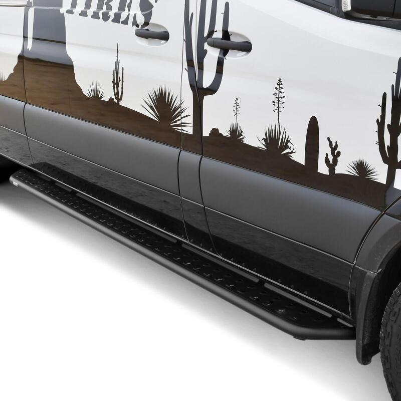 Westin 07-23 Mercedes-Benz Sprinter w/ 144in. Wheelbase Outlaw Nerf Step Bars - Textured Black