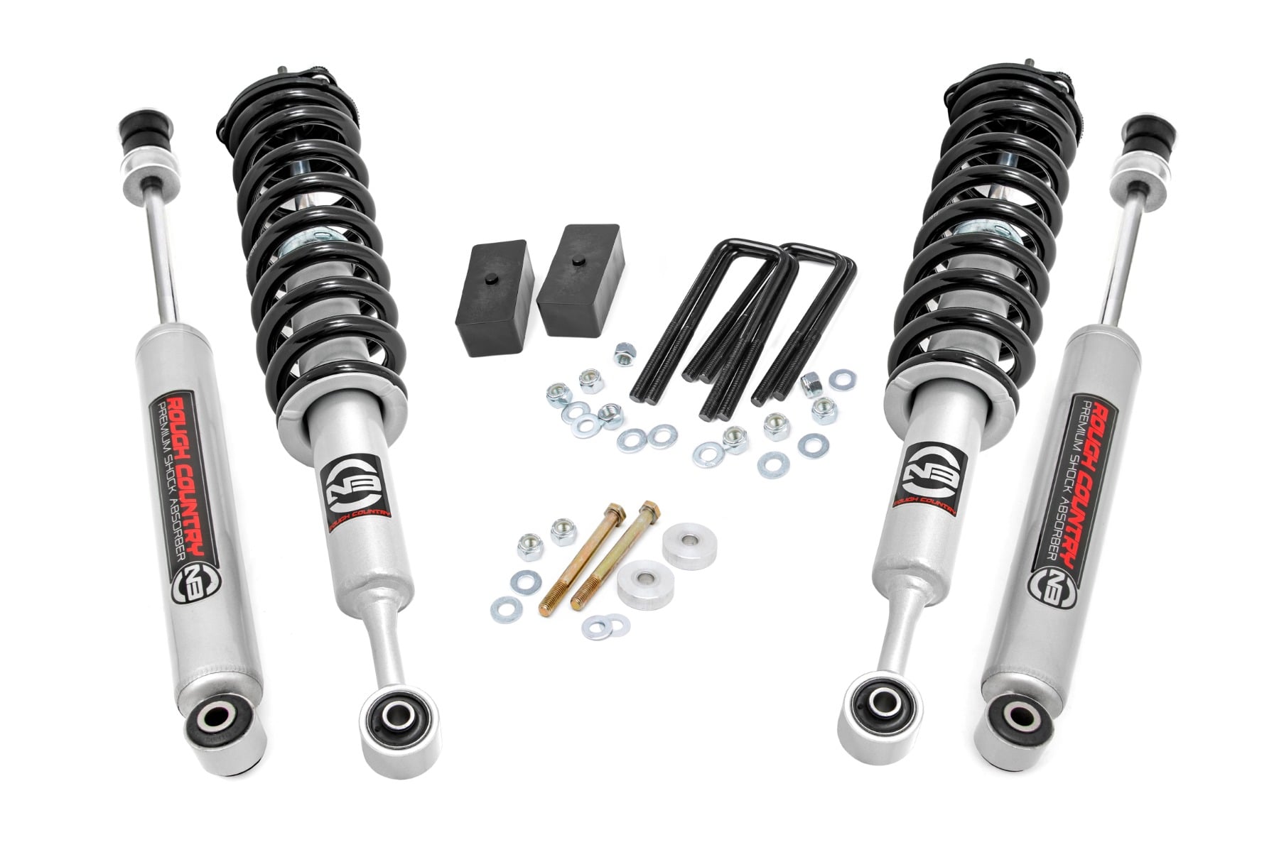 3 Inch Lift Kit N3 Struts Toyota Tacoma 4WD (2005-2023) Rough Country