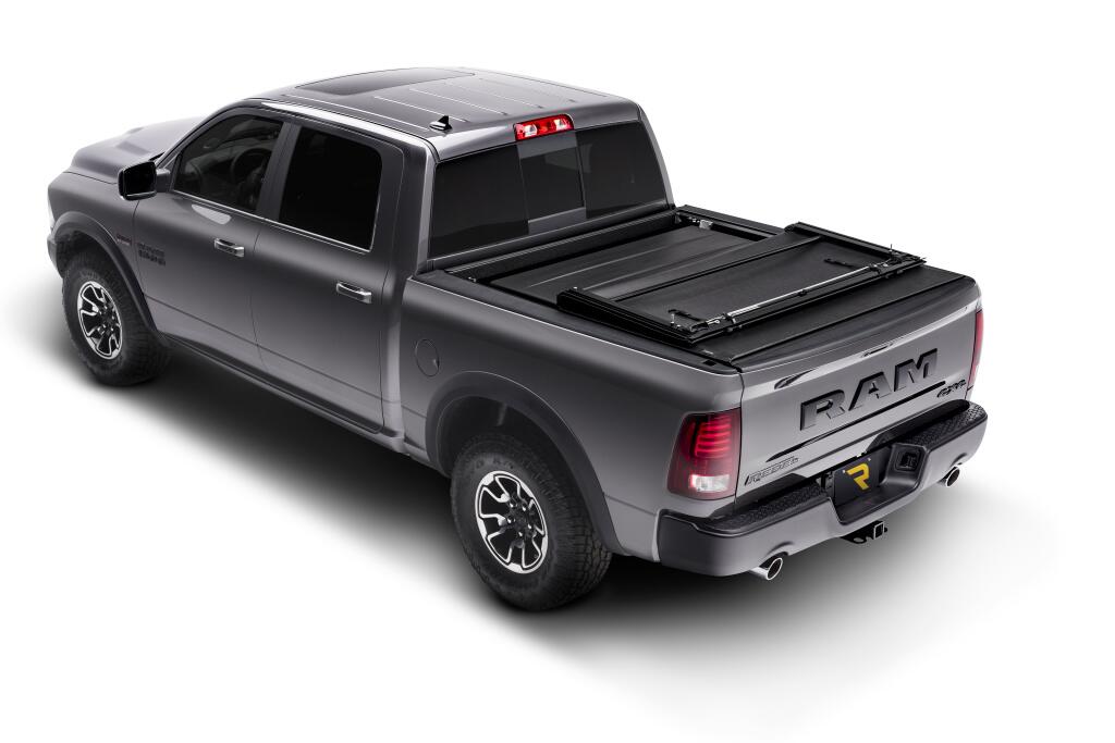 Deuce Tonneau Cover Black 2009-2018 (2019-2024 Classic) Ram 5 Foot 7 Inch Bed without RamBox Truxedo