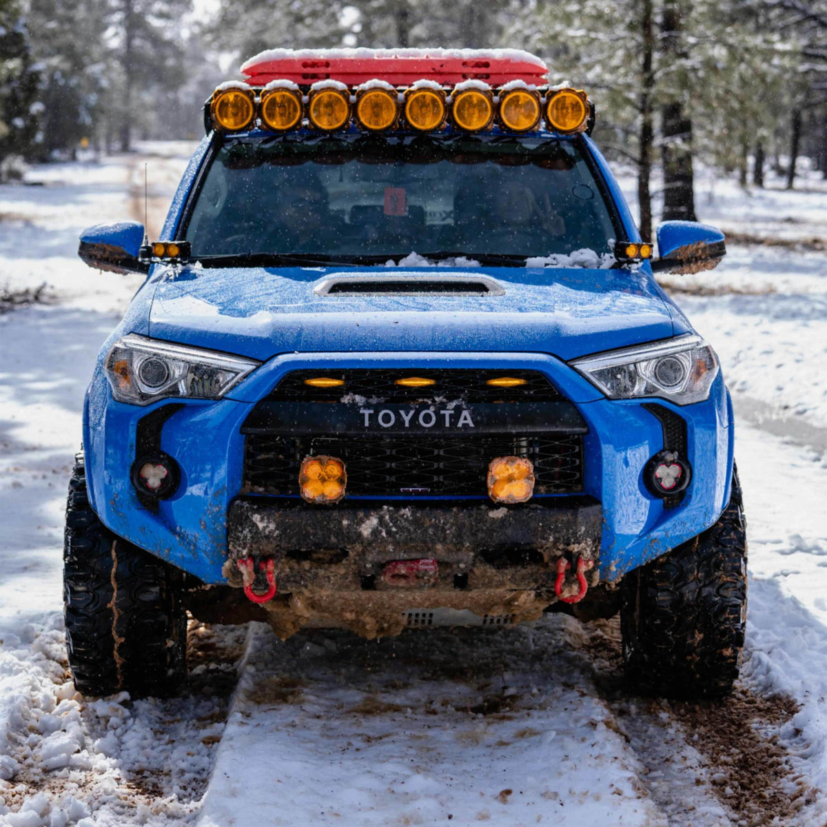 Flex Era 3 Fog Pocket Round Toyota KC HiLiTES