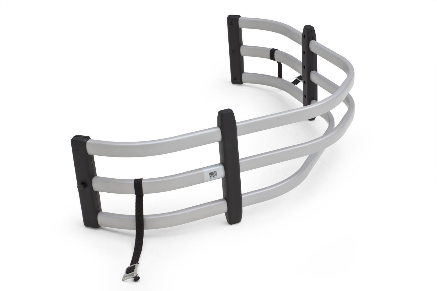 Silver BedXtender HD Tailgate Bed Extender Moto For 04-12 Colorado/Canyon 1996-2004 Sonoma 1987-2011 Dodge Dakota 1998-2017 Nissan Frontier 00-06 Toyota Tundra 05-15 Toyota Tacoma 1998-2006 Mazda B-Series 07-09 Mitsubishi Raider Standard Bed AMP Research