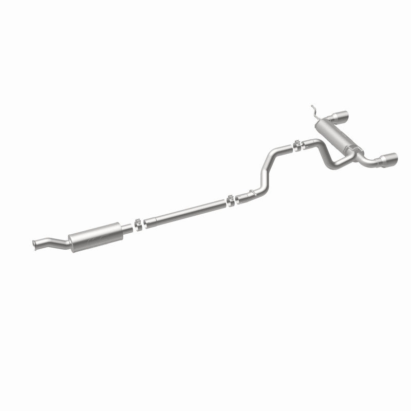 MagnaFlow 2018+ Jeep Wrangler 3.6L 409 SS Dual Split Rear Exit Polished Tips Cat-Back Exhaust