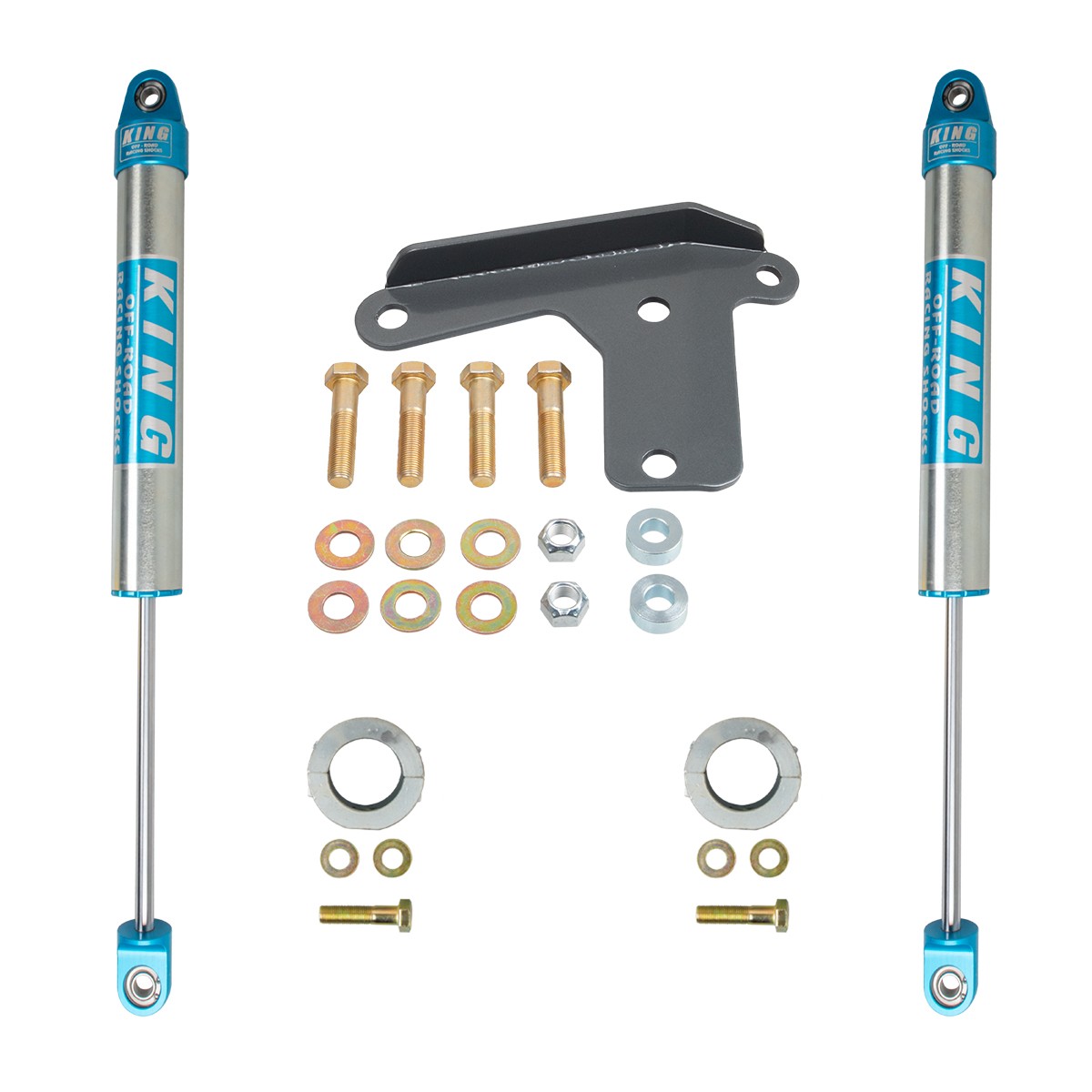 Synergy Manufacturing Dual Steering Stabilizer Kit 99-04 Ford F250/F350