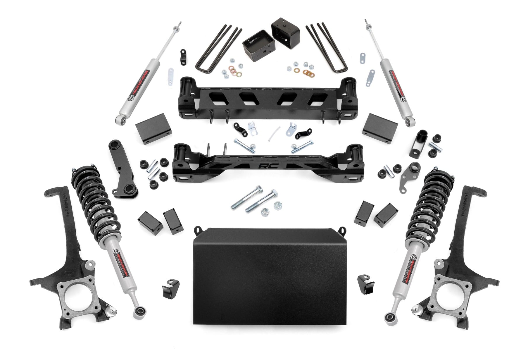 4 Inch Lift Kit N3 Struts Toyota Tundra 4WD (2016-2021) Rough Country