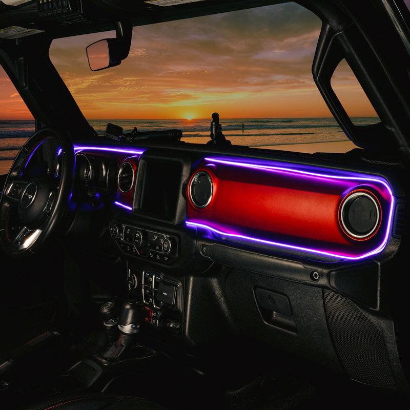 ORACLE Lighting Jeep Wrangler JL / Gladiator JT ColorSHIFT Fiber Optic LED Interior Kit