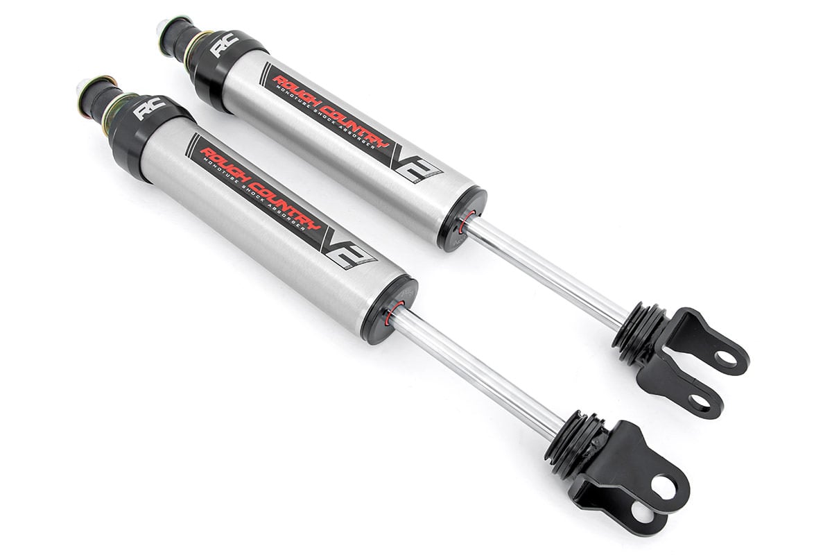 V2 Front Shocks 0-3 Inch Chevy/GMC Sierra 1500/Silverado 1500/Tahoe/Yukon (99-06 & Classic) Rough Country