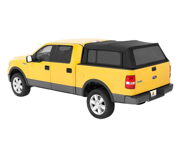 Supertop Truck Bed Cap For Ford 2004-2020 F-150 6.5 Foot Bed Black Diamond Fabric Bestop