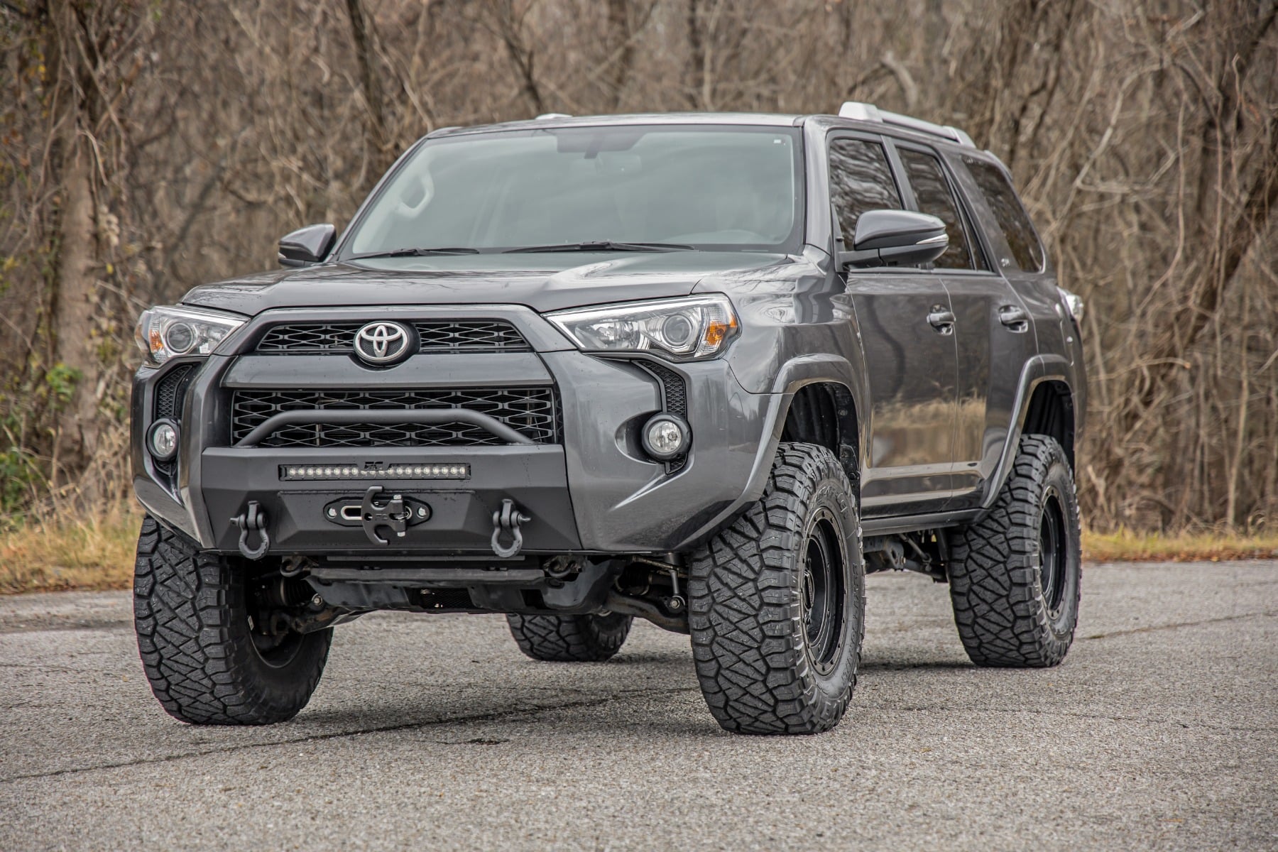 3 Inch Lift Kit Upper Control Arms RR Coils M1 Struts Toyota 4Runner (10-24) Rough Country