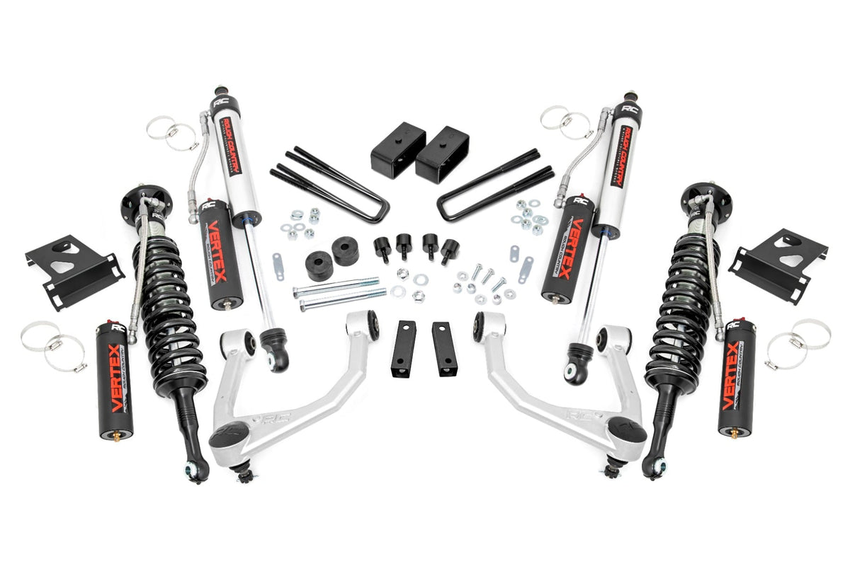 3.5 Inch Lift Kit Vertex Toyota Tundra 4WD (2007-2021) Rough Country