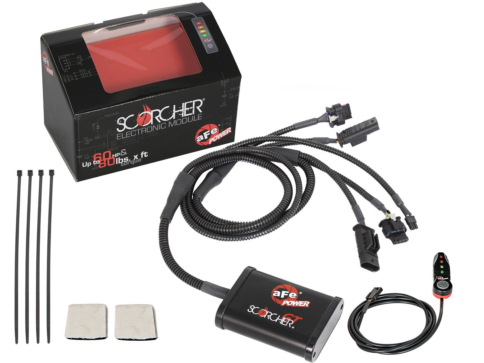 Scorcher GT Power Module Ford F-150 15-17 /Edge St 19-24 V6-2.7L (tt) aFe Power