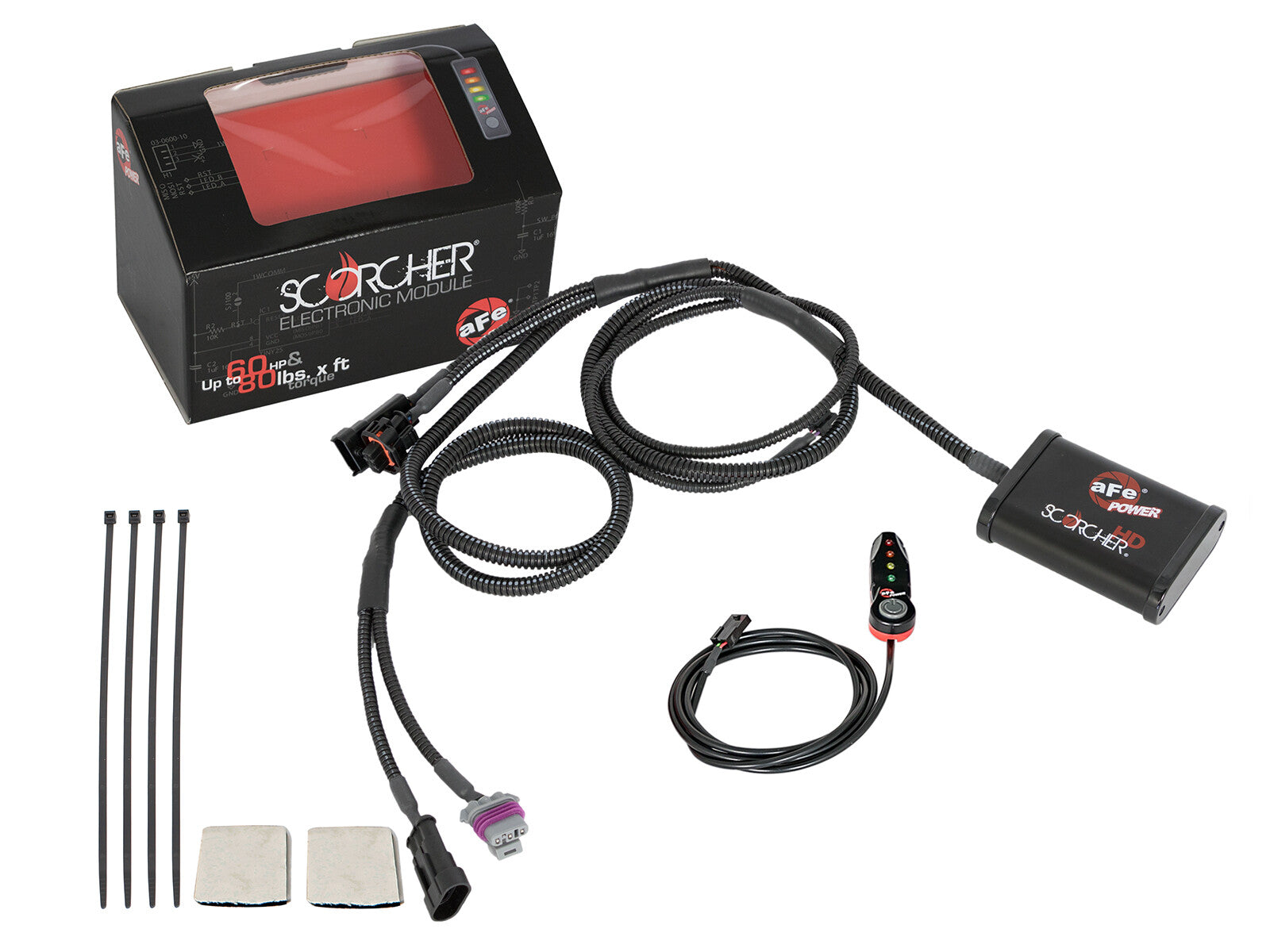 Scorcher HD Power Module GM Diesel Trucks 01-04 V8-6.6L (td) LB7 aFe Power