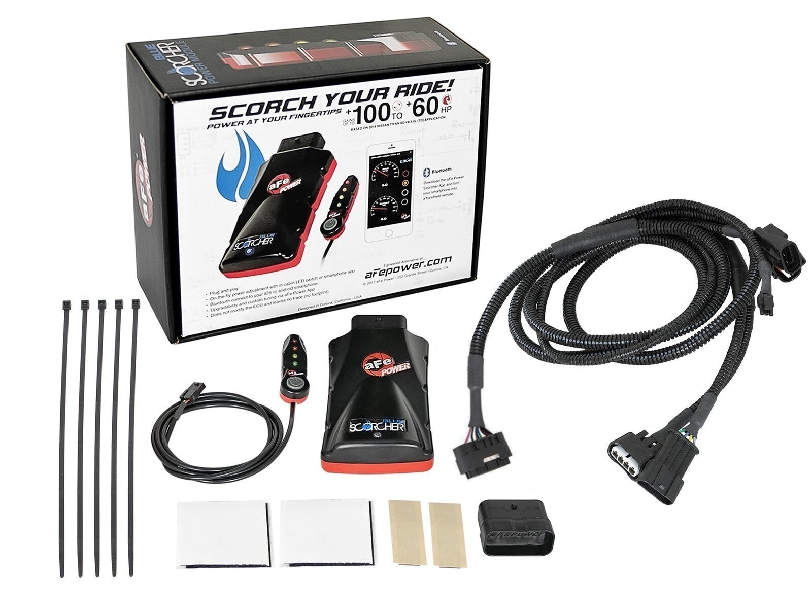Scorcher Blue Bluetooth Capable Power Module Toyota Tundra/Sequoia 22-26 V6-3.4L (tt) Hybrid aFe Power