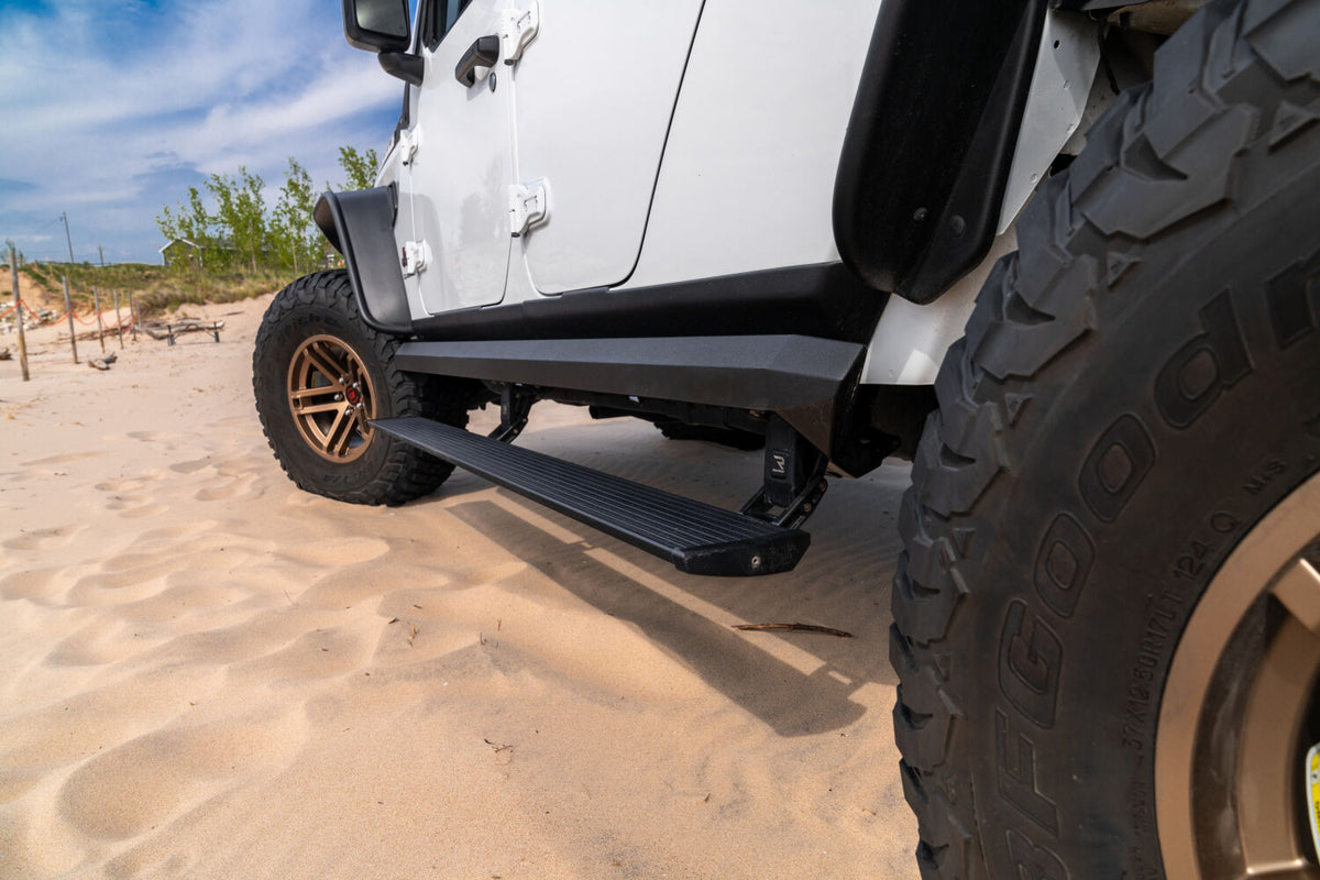 PowerStep XL For 2018-2026 Jeep Wrangler JL 4-Door AMP Research
