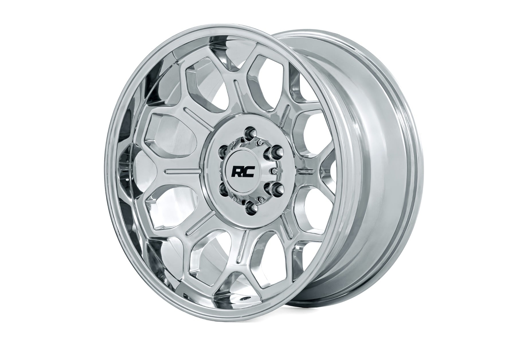 77 Series Wheel One-Piece Chrome 20x9 6x135 -12mm Rough Country