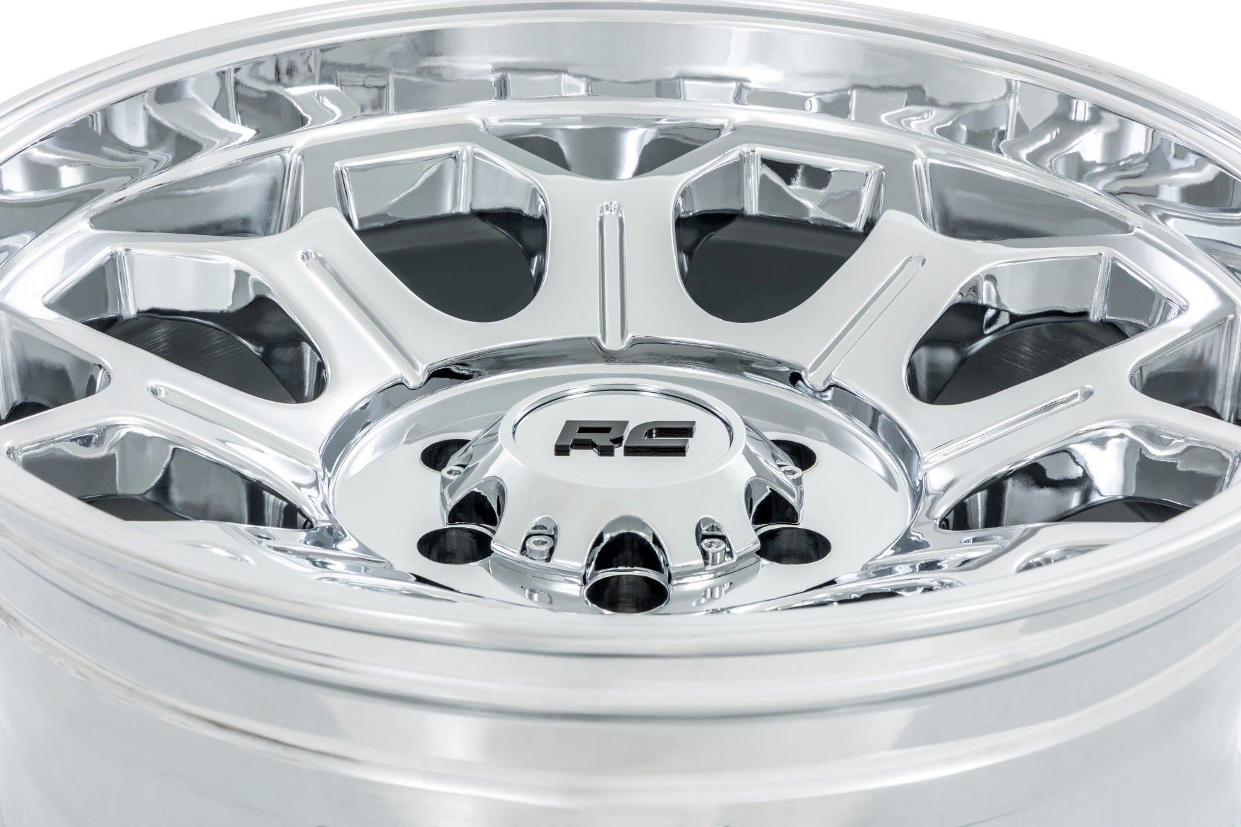 77 Series Wheel One-Piece Chrome 20x9 6x135 -12mm Rough Country