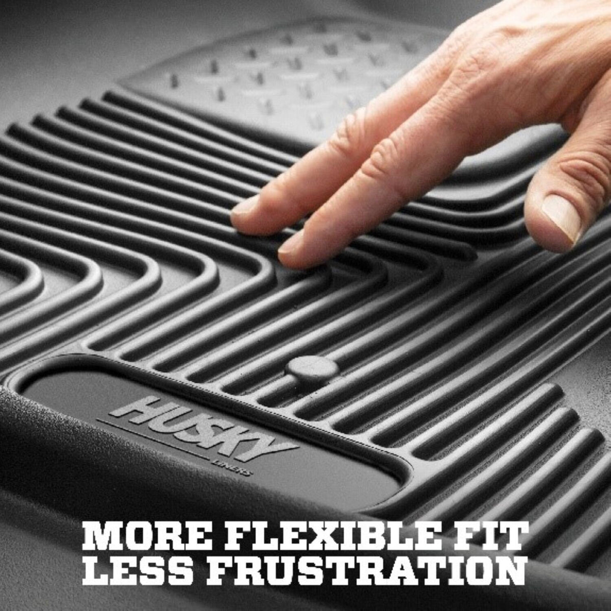 X-act Contour 2nd Seat Floor Liner Black 25-26 Ford Expedition Husky Liners