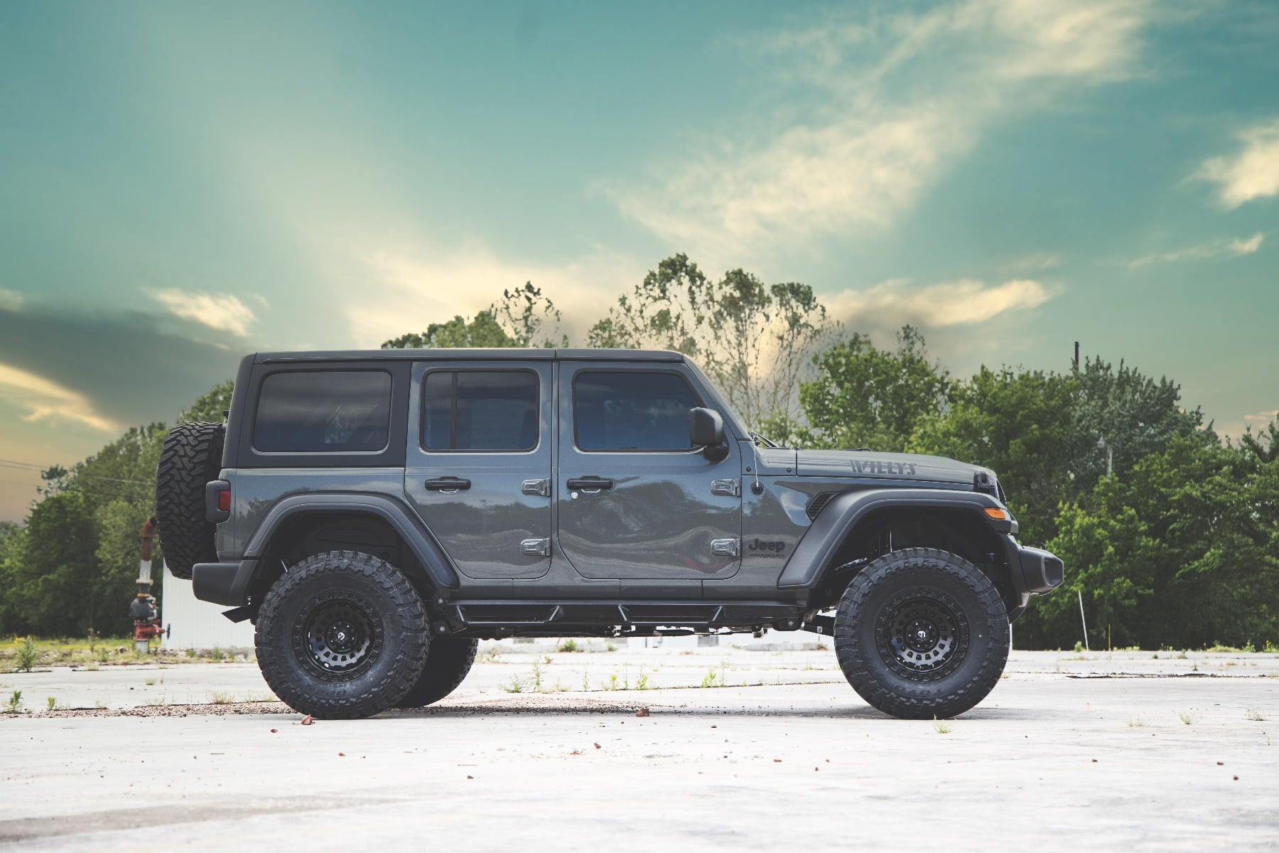3.5 Inch Lift Kit C/A Drop 4-Door EcoDiesel Jeep Wrangler Unlimited (20-23) Rough Country